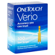 OneTouch Verio Blood Glucose Test Strips, 100 Ct