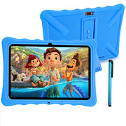 Doosl QD5 10.1 inch Kids Tablet, 32GB Storage WiFi Android 10 Tablet for Kids with Blue Case S1 2 (MP) Megapixels Black Plus Blue