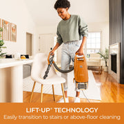 Kenmore Intuition Upright Vacuum Cleaner, Bagged, Pet Friendly, Lift-Up Canister, No Touch Bag Technology, AllergenSeal HEPA Filter, 11 in Cleaning Path, Orange, BU4019