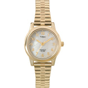 Timex T2M8279J Women's Essex Avenue Watch, Gold-Tone Stainless Steel Expansion Band