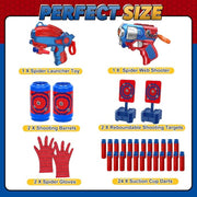 Zowrait KWX2PCWEB 2PC Spider Shooting Toys Set for 3-12 Year Old Boys