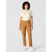 Carhartt Women's Force Relaxed Fit Ripstop Work Utility Pants, Brown, Large, Medium Waist, 106194