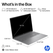 HP 16-cd0070wm HP OmniBook 5 Laptop 16-cd0xxx 16
