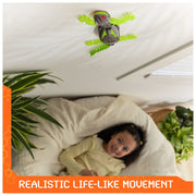 HEX BOTS 6072808 Wallcrawler Gecko, Remote Control Robot Toy for Kids, Batteries Not Included