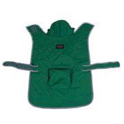 Pendleton Pet Waterproof Reversible Rain Coat for Dogs - Green/Glacier Lining - XL