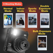 Fujifilm Instax Mini 99 Instant Film Camera with Six Color Effects Black