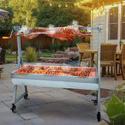 Ecojoy 4515281 Rotisserie Grill Roaster, 132lbs