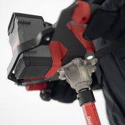 Eskimo E40 Electric Ice Auger, 8-Inch Composite Bit, 40V Lithium Battery, Turbo Cutting System, Lightweight Red, 45850