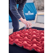 Teton Altos Sleeping Pad, Lightweight Air Pad with Contoured Body Mapping, Red, 78x23x2.75 in, 2 lb, 9420RD