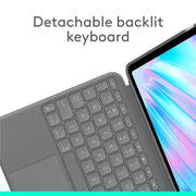 Logitech 920-012626 Combo Touch Keyboard Case for Apple iPad Air 11-inch (M2) - Graphite