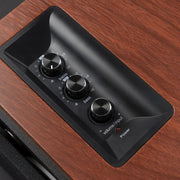 Edifier R1700BTs Active Bookshelf Speakers - Bluetooth v5.0, 2.0 Wireless Near Field Studio Monitor Speaker Wooden Enclosure