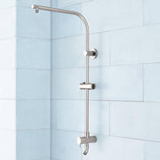 Retrofit Exposed Pipe Shower System - Chrome