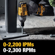 DEWALT 20V MAX XR 1/2 in High Torque Cordless Impact Wrench, Brushless Motor, 4-Speed Control, Precision Wrench, LED Work Light, Tool Only, DCF900B
