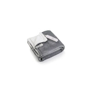 MaxKare N1015250 Electric Heated Blanket, Grey & White 50