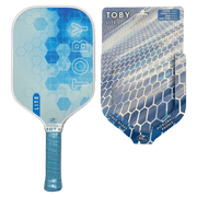 Hunter Products Toby Lite Composite Pickleball Paddle, Lightweight 8.1 oz, Sky Blue
