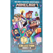 Random House Minecraft Library Collection Children's Book Set, Softcover, Books 1-8, Ages 6-10 (Paperback)
