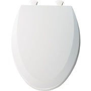 BEMIS Lift-Off Elongated Closed Front Toilet Seat in White-1500EC 000