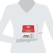 Canon ChromaLife 100 Printer Ink Cartridges, PGI-35 Black (2) and CLI-36 Color (1) Value Pack, 3-Pack, 1509B027