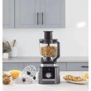 Ninja CO905KS Deluxe Kitchen System, 1600 WP Auto-IQ Base, 88-oz. Pitcher, 9-cup Deluxe Food Processor, (2) 24-oz. Single-Serve Cups