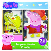 Peppa Pig Magnetic Wood Dress Up Puzzle (25 Piece)