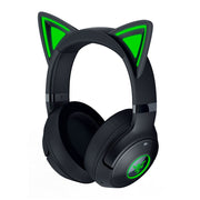 Razer Kraken Kitty V2 Wireless Bluetooth Gaming Headset, Over-Ear, Customizable Chroma RGB Lighting, TriForce 40mm Drivers, Noise-Cancelling Microphones, Lightweight, 40-Hour Battery, USB-C Charging, Black