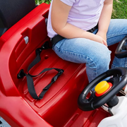 Step2 90777434 Side by Side Push Around Roadster, Plastic Pedal and Push Riding Toy, Red, 50 lb Capacity