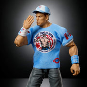 Mattel WWE Ultimate Edition John Cena 6-Inch Action Figure with Swappable Heads and Hands, 30 Articulation Points, Multicolor, JHV97