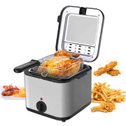 Aoresac Electric Deep Fryer Multiple Function Stainless Steel Electric Fryer