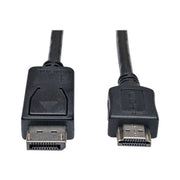 Tripp Lite DisplayPort to HDMI Adapter Cable, 15ft, Male to Male, 1080p, Black, P582-015