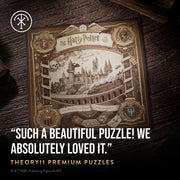 theory11 Harry Potter Jigsaw Puzzle - 1,000 Piece Jigsaw Puzzle - Officially Licensed Harry Potter Merchandise & Collectibles - Precision Fit and Premium Quality - Intermediate Puzzle