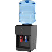 Avalon A1CTWTRCLRBLK Premium Hot/Cold Countertop Water Cooler Dispenser, Black