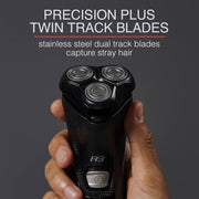 Remington R3000 R3 Style Series Rotary Shaver for Men, Flexing Technology and Sensitive Skin Comfort