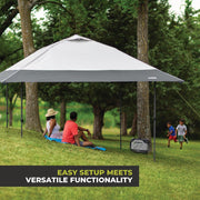 Core Equipment 40363 13' x 13' Center Push Instant Canopy, Cool Dark Gray