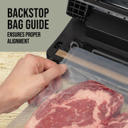 Mossy Oak Electric Vacuum Sealer with 3 Modes, 10 Bag Starter Kit, 6-Quart and 4-Gallon