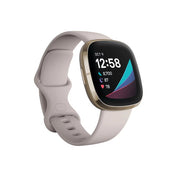 Fitbit FB512GLWTSBNDLS Sense Gold White Small Bundle