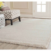 Safavieh Milan Shag Collection SG180-1212 Ivory Runner (2' x 6')