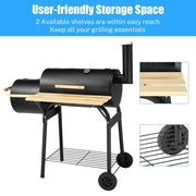 Segmart Charcoal Grill-B026 45.28-Inch Length Portable Barbecue Charcoal Grill