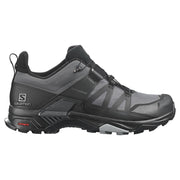 Salomon X Ultra 4 GORE-TEX Hiking Shoes for Men - Magnet/Black/Monument - 10.5M