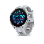 Garmin 010-02809-01 Forerunne965 Running Smartwatch, Whitestone