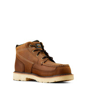 Ariat 10050837 Rebar Lift Composite-Toe Chukka Work Boots for Men - Distressed Brown - 9.5M