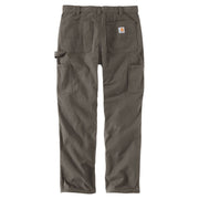 Carhartt Relaxed Straight Rugged Flex Duck Dungarees for Men - Tarmac - 32x32