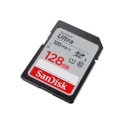 SanDisk Ultra 128GB SDXC UHS-I Memory Card, Class 10, U1, Full HD Video, Up to 140MB/s Read Speed, Multicolor
