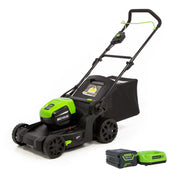 Greenworks PRO 17 in. 60V Battery Cordless Walk-Behind