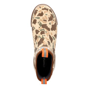 Xtratuf Men's Ankle Deck Sport Rubber Boots, Lightweight BioLite EVA Foam, Waterproof, Slip-Resistant Outsole, Duck Camo, XADSMDCM