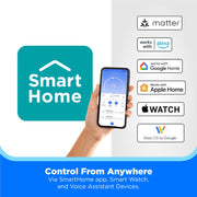 Midea 50 Pint Smart Access Dehumidifier with Built-In Pump, App and Voice Control, 4,500 Sq. Ft. Coverage, Black, MAD50PS1CWBL