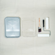 Glidden 6 Piece Premium Paint Tray Kit with Angled Sash Brush, 9