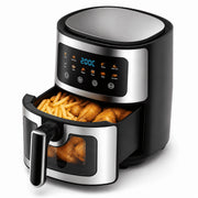 Asoricing 9.5 Qt Air Fryer, 1500W, Touchscreen Controls, Nonstick Interior, Compact Black