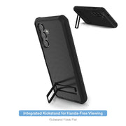 Onn Magnetic Compatible Rugged Phone Case with Kickstand for Samsung Galaxy S26, Black, Navy Blue, RXBG2636022319