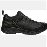KEEN 1029827 Targhee IV Waterproof Hiking Shoes for Men - Triple Black - 11M