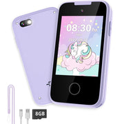 Vakzovy Kids Toy Play Phone, Purple-1
